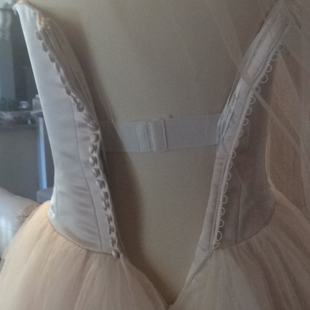 Justin Alexander Sweetheart Gown and Veil. - Picture 5 of 13